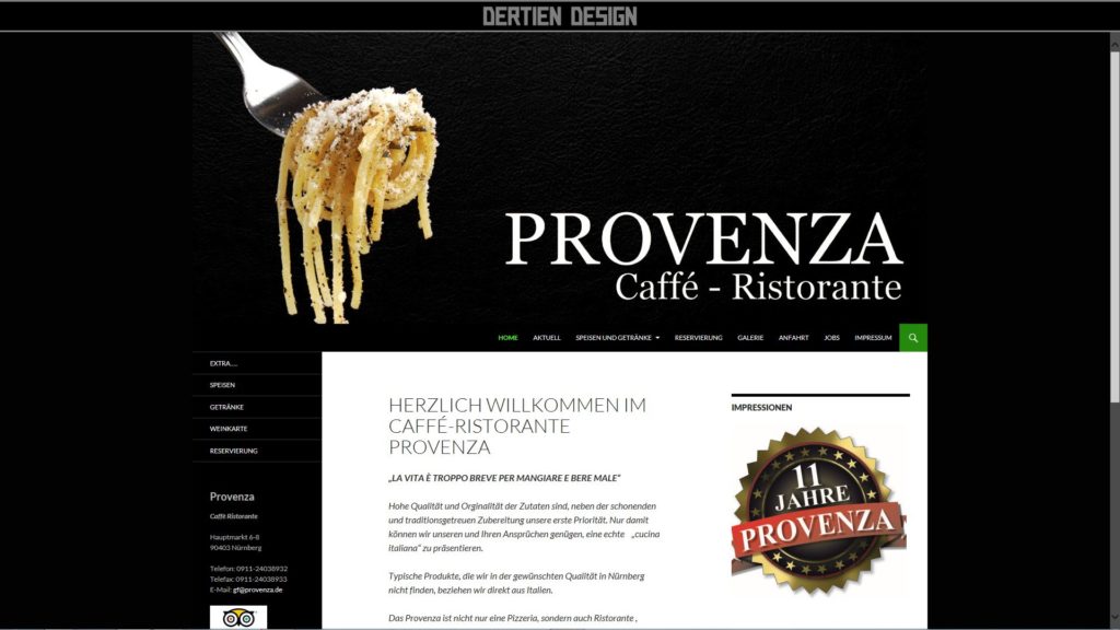 Pizzaria <strong><a href="https://provenza.de/" target="_blank">Provenza</a></strong> in Nürnberg
